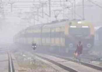 Severe Cold and Dense Fog Disrupts Train Services in Delhi and North India, Visibility Plummets.