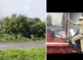 Fire Erupts in Engine of Siliguri-Malda DEMU Train at Gaisal Station, Causing Panic Among Passengers and Disruption of Service.