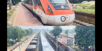 Vande Bharat Express Delayed at Chakulia Station Due to Track Blockage at Galudih, Passengers Left Waiting