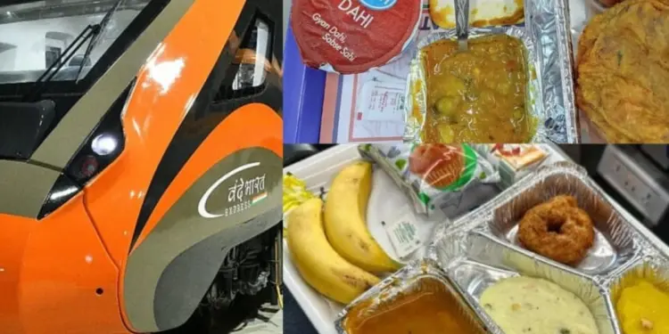 Vande Bharat Trains Serve Hot Meals, Food Prepared at IRCTC Kitchens and Delivered Mid-Route Across 75+ Routes