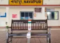 Unique Navapur Railway Station Divided Between Maharashtra and Gujarat Features Bench Splitting Two States