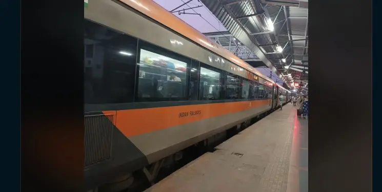Vande Bharat Express Passenger in Visakhapatnam-Secunderabad Route Frustrated by Noisy Children Disrupting Sleep