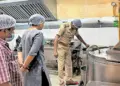 Railway Police Conducts Food Safety Check on Vande Bharat Train in Shornur as Part of 'Operation Pothichoru'