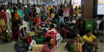 44 Workers Arrive at Tinsukia Station from Chandigarh, Local Panic Ensues Amid Security Concerns